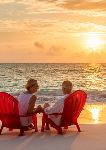 Couple enjoying retirement after working with FSB's Retirement Planning Team in Eastern Iowa.