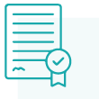 Icon for summary of finances - needed when applying for FSB's small business loans in Eastern Iowa