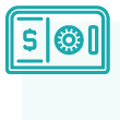 Icon for Safe Deposit Box, a service offered by FSB in Eastern Iowa