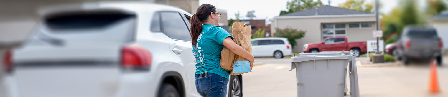 FSB employee shredding customers sensitive documents.