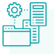 Icon for Automated Record Keeping - A benefit of FSB's ACH Services for Eastern Iowa Businesses