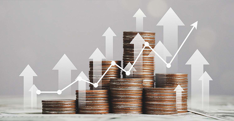 Image representing the growth of your funds when you open a CD in Iowa.