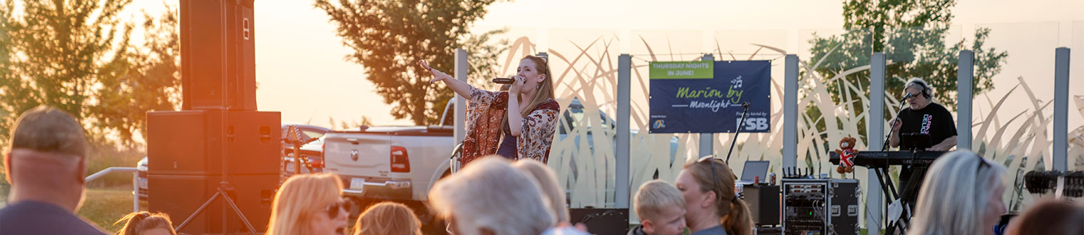 Photo from an FSB-hosted event, Marion by Moonlight in Iowa (2023)